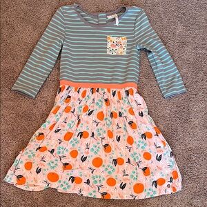 Striped and oranges Matilda Jane Dress